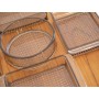 Plateau vintage en teck et verre de Karl Holmberg 1960
