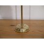 Bougeoir scandinave laiton et verre 1960