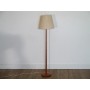 Lampadaire vintage scandinave en bois 1960