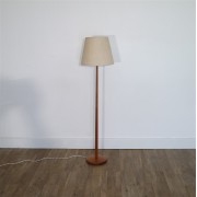 Lampadaire vintage scandinave en teck 