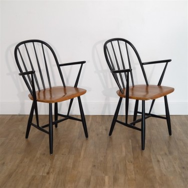 Paire de fauteuil scandinave de Nesto 1960