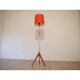 Lampadaire scandinave en teck