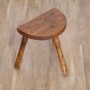 Petit tabouret vintage de ferme 1960