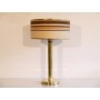 lampe vintage scandinave en laiton 1970