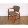 Fauteuil danois en teck d'Aksel Bender et Einar Larsen 1960