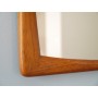 Miroir scandinave en teck 