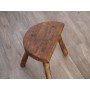 Petit tabouret vintage de ferme 1960