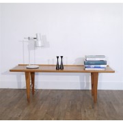 Table basse minimaliste en teck 1960