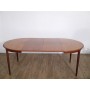 Table à manger extensible danoise en teck 1960