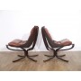 Paire de fauteuils Falcon design SIgurd Ressel pour Vatne Mobler