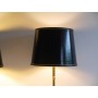 Paire de lampes "faux bambou"en laiton1970