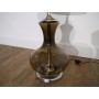 Lampe de sol vintage en verre 1970