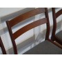 Serie de 4 chaises vintage scandinave en teck 1960