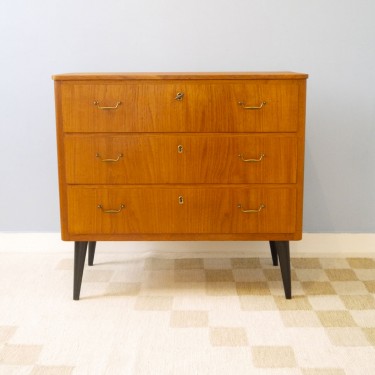 Commode scandinave en teck