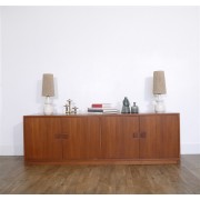 Enfilade vintage scandinave en teck 1960