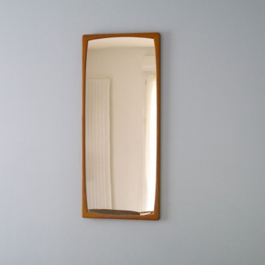 Miroir scandinave en teck 