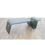 Table basse ou console scandinave en teck 1960