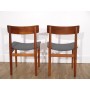 Paire de chaises scandinave en teck de Nils Jonsson 1960