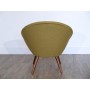 Fauteuil scandinave vintage 195O