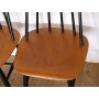 Serie de chaises vintage fanett design Ilmari Tapiovaara