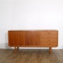 Meuble de rangement vintage scandinave en teck 1960