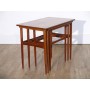 Table gigognes danoises vintag en teck 1960