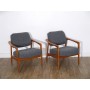 Paire de fauteuils scandinave en teck de Folke Ohlsson 1960