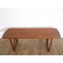 Table basse vintage danoise en teck 1960