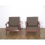 Paire de fauteuils danois vintage en teck 1960