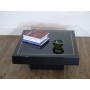 Table basse vintage en laque design 1970