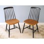 Paire de chaises scandinaves vintage