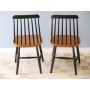 Paire de chaises scandinaves vintage