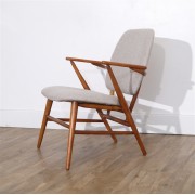 Fauteuil vintage scandinave design 1950