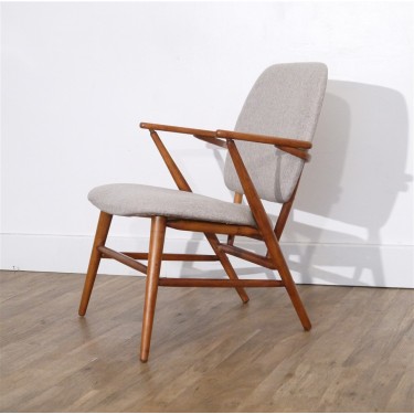 Fauteuil vintage scandinave design des année 1950