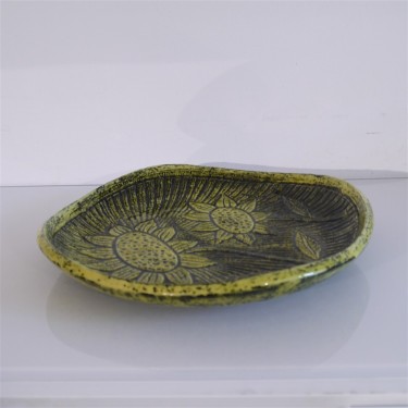 Grande assiette en ceramique de Gunnar Nylund pour Rorstrand