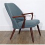 Fauteuil danois en teck 1960