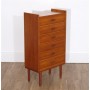 Commode vintage scandinave en teck 1960