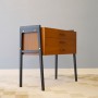 Commode vintage pieds compas