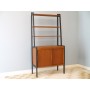 Bibliothèque vintage scandinave teck