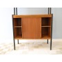 Bibliothèque vintage scandinave teck