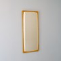 Miroir vintage scandinave en chene