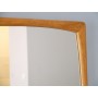 Miroir vintage scandinave en chene